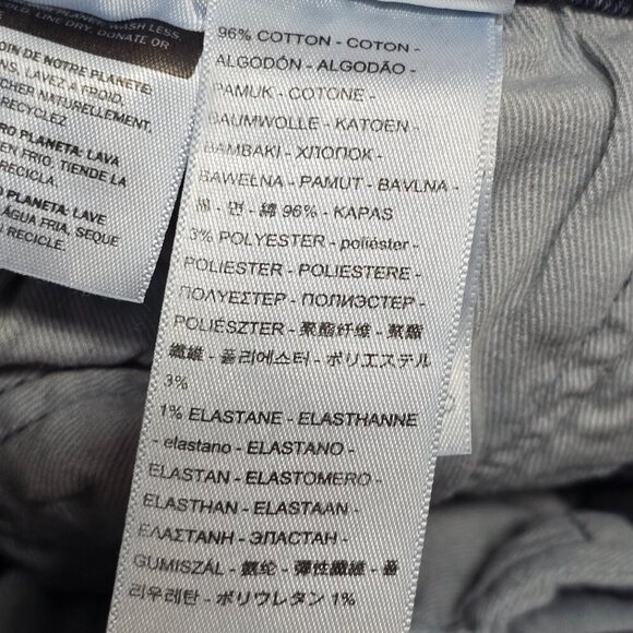 Levi’s‎ 512 Jeans Mens 30x30 (Fits 28x27) Blue Distressed Streetwear Denim - Picture 9 of 15